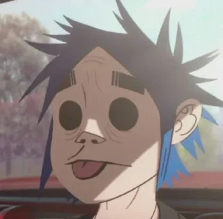 🌟 Gorillaz, sticker Telegram 8 sur 47