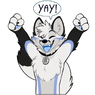 😁 Fox, стикер Telegram 8 из 28
