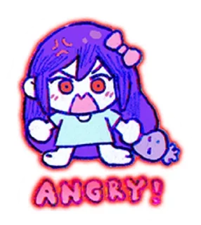 😡 omori!, стикер Telegram 9 из 29