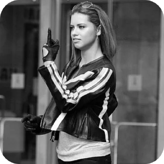 🌟 B&W Adriana @albumsproblems, стикер Telegram 24 из 120