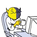 ☕ N'wah Advanced Pack @tes_thread, Telegram sticker 7 of 56