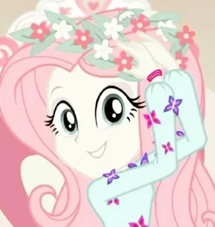 🦋 fluttershy | @moonzxs, Telegram sticker 5 of 120