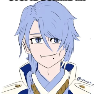 🧊 Аято май беловд💋, Telegram sticker 20 of 101