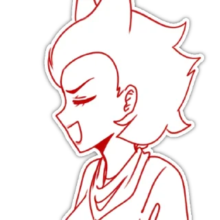 🧇 стикеры из рисунков вафли ЧТООО @vaflxxchr, стикер Telegram 15 из 20