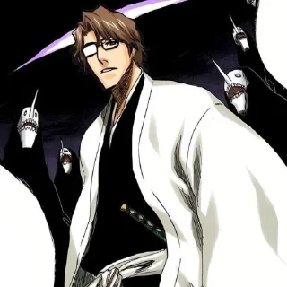 🤩 Aizen • @bchixsi @TgEmodziBot, Telegram sticker 24 of 56
