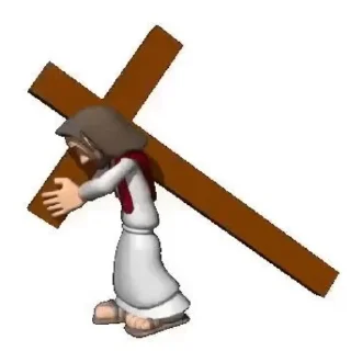 🙁 иисус тебя не любит :3, Telegram sticker 9 of 57
