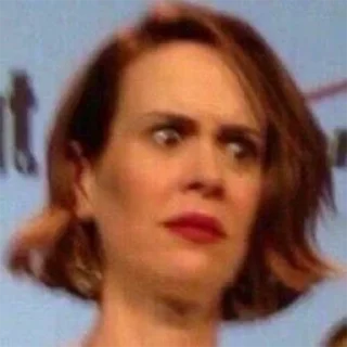 😧 sarah paulson, Telegram sticker 16 of 44