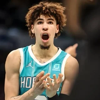 🏀 Lamelo Ball🐝| @suoksiiiopinion, стікер Telegram 13 з 40