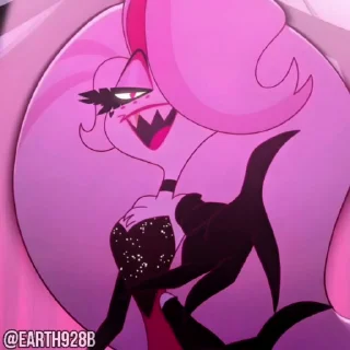 🥵 @EARTH928B ⌥ HAZBIN HOTEL 2 ОТЕЛЬ ХАЗБИН СЕЗОН 2, Telegram sticker 5 of 30