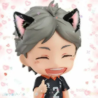✨ haikyuu ฅ^•ﻌ•^ฅ, стікер Telegram 24 з 35
