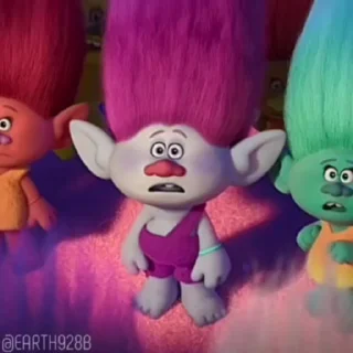 🤯 Trolls Band Together • @Earth928B, sticker Telegram 7 sur 50