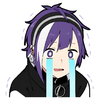 😭 Ленивая тян 2 @Nyasticks, sticker Telegram 19 sur 41
