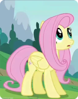 🌟 ⭐️✨Silly Fluttershy✨💖, стикер Telegram 5 из 42
