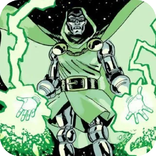 🤨 Dr. Doom • @Earth928B, sticker Telegram 11 sur 45