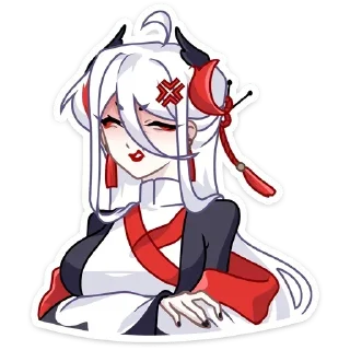 😠 Цуру без надписей, Telegram sticker 13 of 48
