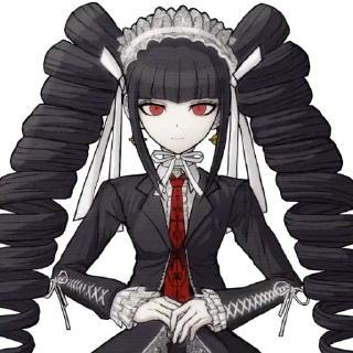 😐 Celestia Ludenberg, sticker Telegram 17 sur 18