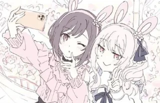 🐰 мизуэны, sticker Telegram 10 sur 35