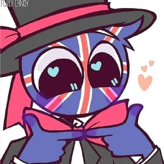 🇬🇧 Countryhumans, Telegram sticker 13 of 117