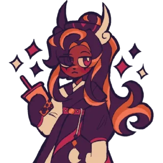 🤨 Caramel arrow cookie, Telegram sticker 14 of 16