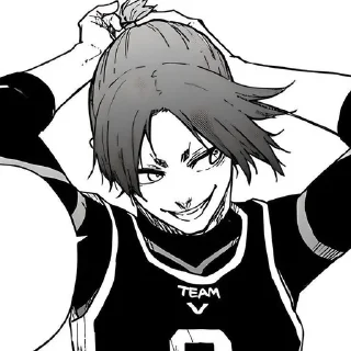 💜 Reo Mikage, стікер Telegram 1 з 95