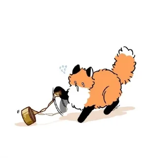 🍁 хиᴛᴩый ᴧиᴄ🦊by: @foxNeil, sticker Telegram 12 sur 25