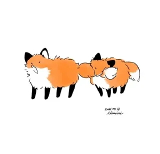 🍁 хиᴛᴩый ᴧиᴄ🦊by: @foxNeil, sticker Telegram 7 sur 25