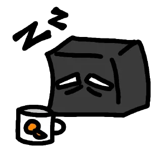 😴 Побег Куба, Telegram sticker 7 of 20