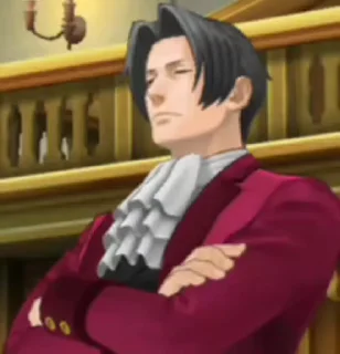 🧐 Ace Attorney for ur soul 2, sticker Telegram 5 sur 16