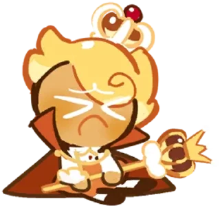 😣 Кастард Кукі ІІІ @crkstickersu, sticker Telegram 14 sur 31