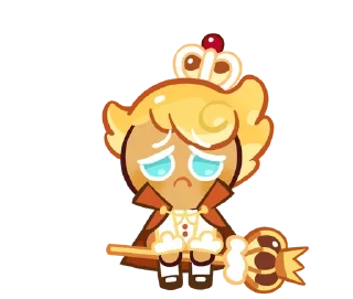 😞 Кастард Кукі ІІІ @crkstickersu, sticker Telegram 9 sur 31