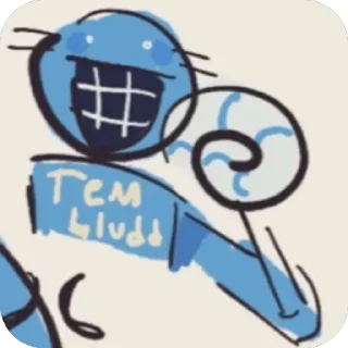 🫥 Bluudud, стікер Telegram 12 з 71