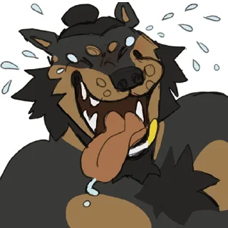 🤣 Vier the Rottweiler, стикер Telegram 19 из 40