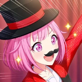 🌟 Бандори от игра, стикер Telegram 10 из 13