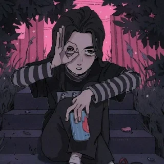 👁 Ⴝተ𐌳𐍂᱙𐌉𐍂𑀉 ଓ𐍅 @hdmisanthrope, стікер Telegram 4 з 50