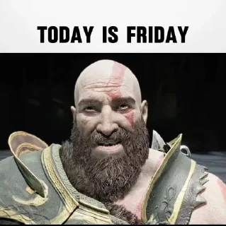 🌟 Friday!!!, стикер Telegram 5 из 33
