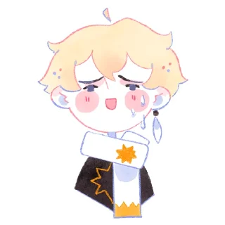 😅 Стикерпак от @genshin_lore, Telegram sticker 16 of 119