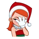 😖 Sweety Santa, стикер Telegram 14 из 15