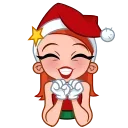 😁 Sweety Santa, стикер Telegram 6 из 15