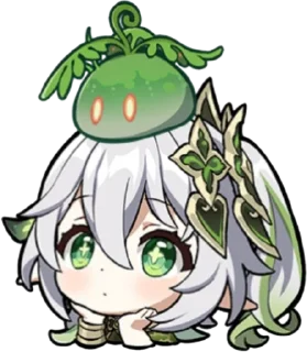 😐 Нахида 💚 from @lyerikk, стікер Telegram 8 з 54