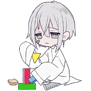 🫠 Тестовый объект-кун 3 @nyasticks, стикер Telegram 15 из 41