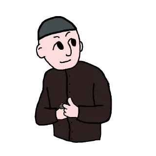 😊 Omar matin, sticker Telegram 7 sur 16