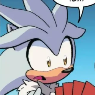 Silver the hedgehog by @sonic_the_hednehog
