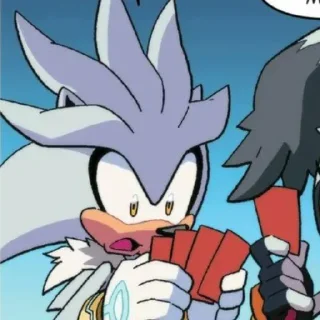 Silver the hedgehog by @sonic_the_hednehog