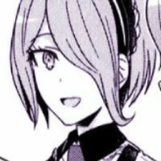 ❤️ Kirumi Tojo by @anime_stickerr, sticker Telegram 11 sur 15
