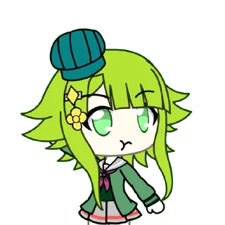 🤨 канна кизуче няшка, Telegram sticker 6 of 15
