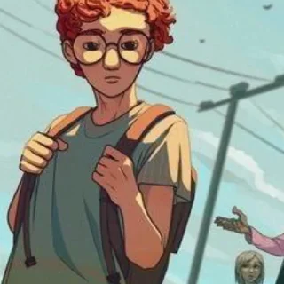 🌕 тодд моррисон и нил уайт ~sally race, sticker Telegram 12 sur 33