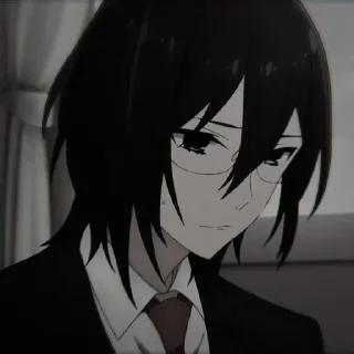 ☹️ Miyamura Izumi @anime_sticks, sticker Telegram 23 sur 40