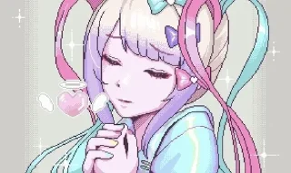 🩰 kangel !! 🍉🌸, стікер Telegram 5 з 20