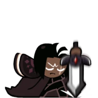 🍫 Dark Choco Cookie!, Telegram sticker 19 of 31