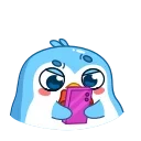 🤨 Снежок (@TgSticker), стикер Telegram 24 из 24